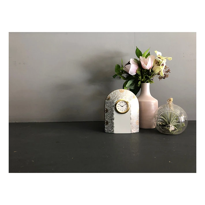 High quality desktop decoration alarm bell cute clock table for sale