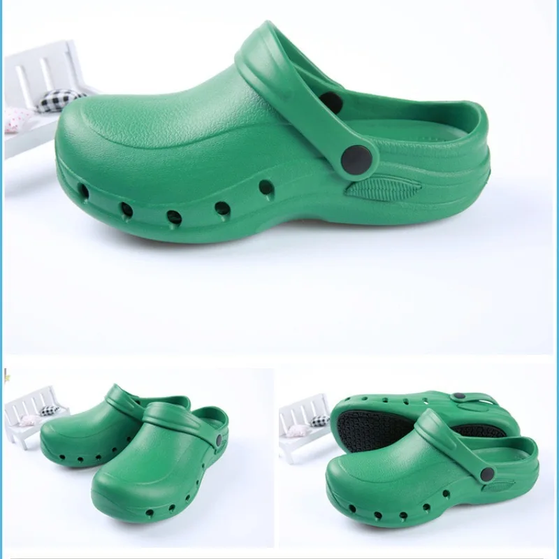 Closed-Toe EVA Nursing Clogs Anti-Slippery Hospital and Medical Shoes