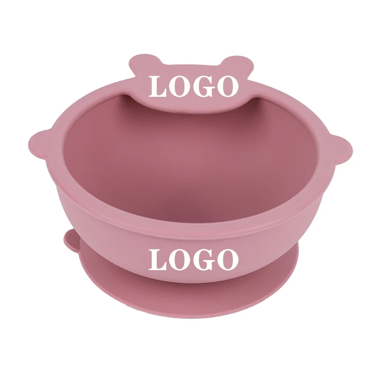 Cheap Price Eco-Friendly Non-Toxic Kids Bib Spoon Bowl Plate Fork Silicone Baby Feeding Set Bpa Free