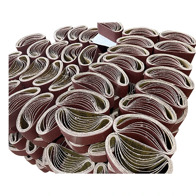 Customizable Emery cloth  sanding belt  Aluminum Oxide Ceramic OEM kx167 abrasive belt type sanding belt for glass wood metal