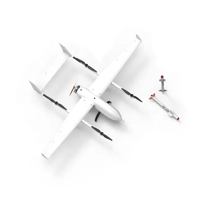 Сотовый VTOL Гибридный-Электрический Дрон с фиксированным крылом и беспилотником для геосъемки и составления карт, инспекции и патрулирования, лесного хозяйства и сельского хозяйства