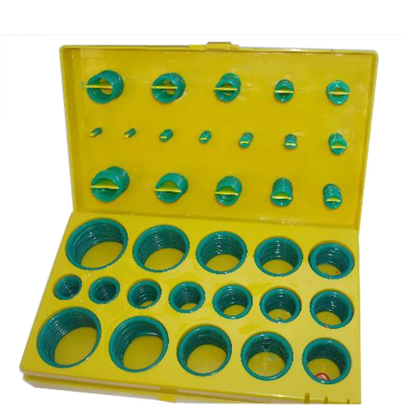 386 шт. набор ассортимента метрических силиконовых резиновых уплотнительных колец