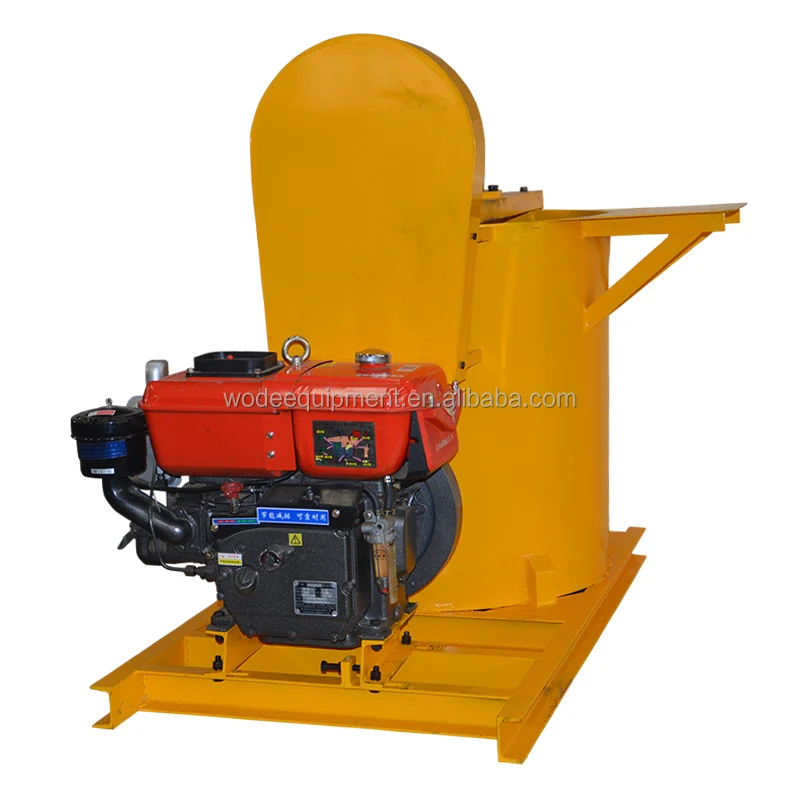 China reliable suppliers 360 liter diesel engine high shear cement grout mixer machine