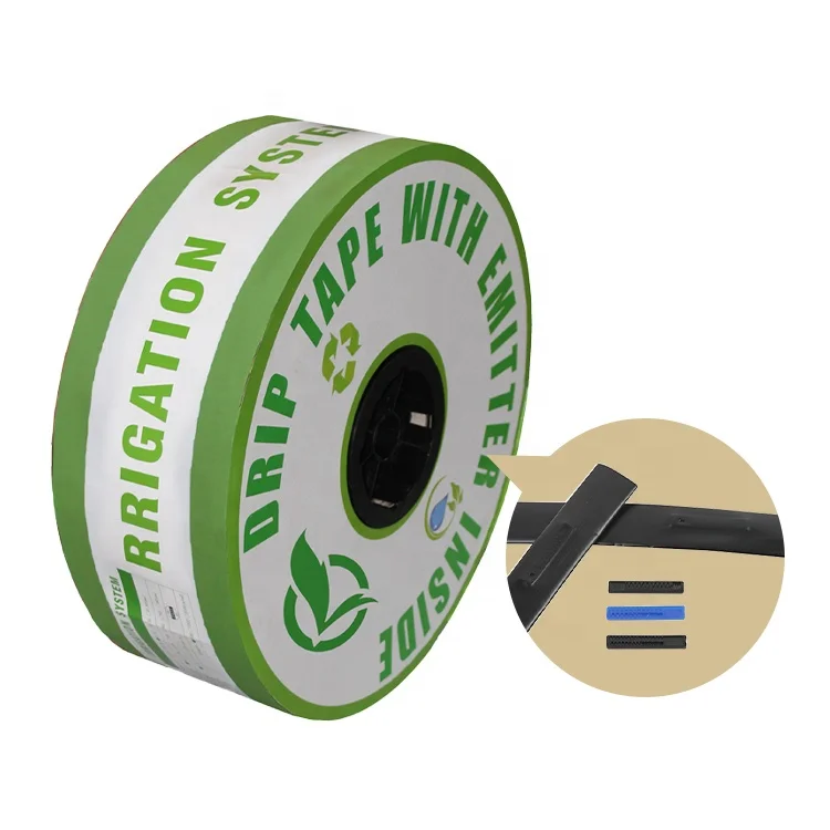 16mm Riego Goteo Drip Irrigation Tape Flat Emitter Tape Rell for Agriculture Irrigation System