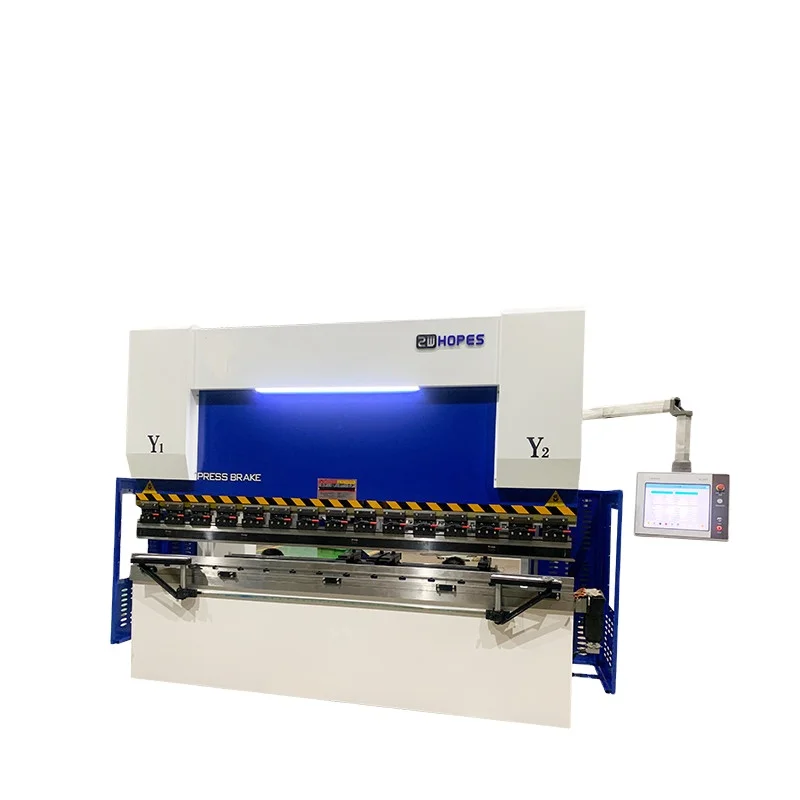 WE67K-100T/2500 CNC hydraulic bending machine folding press brake for 4mm thickness plate folding