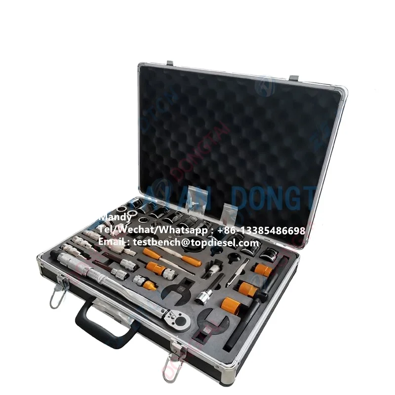 DONGTAI Manufacturer NO.001-2 Full Set Common Rail Tools 42pcs CR Disassembly And Repair Tools Without Support
