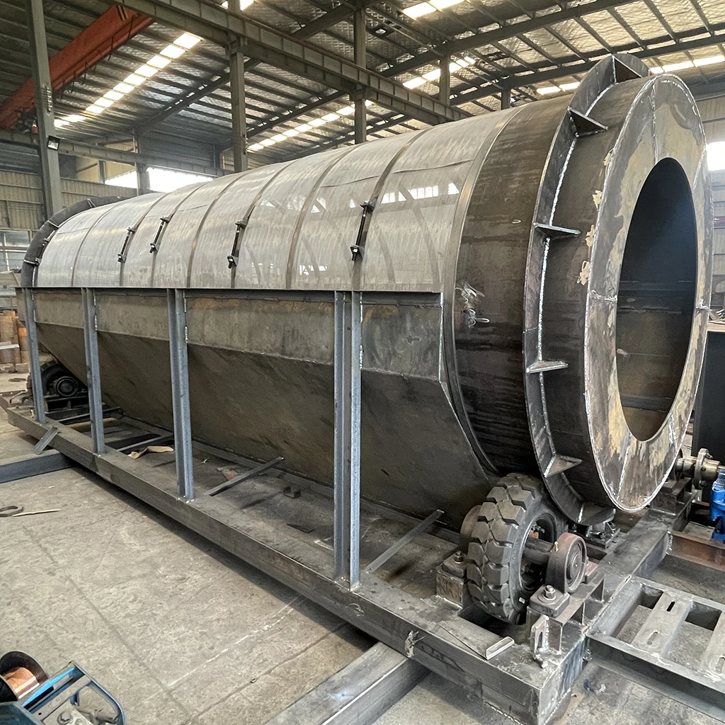 Cylindrical Rotary Vibrating Screen Shaftless Tumbler Screen Stable operation, low energy consumption Flexible features