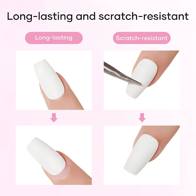 Hema Free Tpo Free Oem Custom Logo Wholesale 15Ml Semi Permanent Nail Top Gel No Wipe Matte Top Gel Matte Top Coat Nail Polish