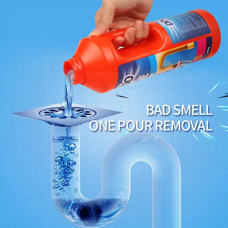 China Manufacturer Supply powerful Deep Cleaning efficient /effective Pipeline Dredge Agent Drain Cleaner Sewage Drain Cleaner