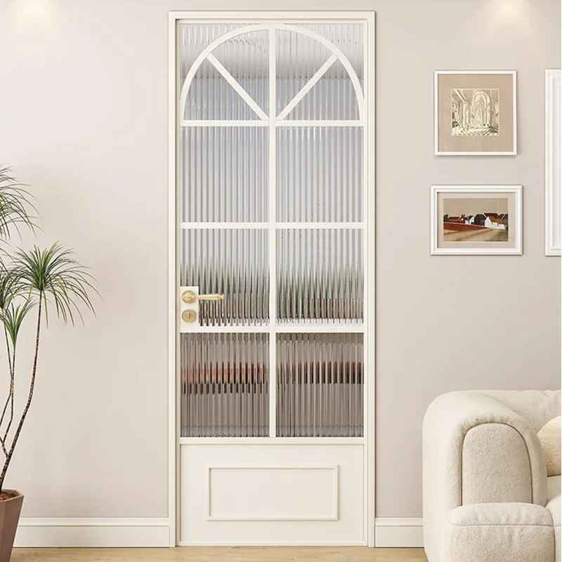 custom arched french door for bedroom double interior wooden arched doors with clear glass