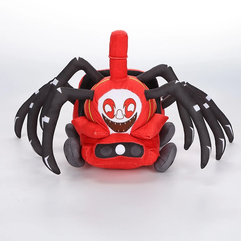 XR New Creative Choo-Choo Charles Train Plush Toys Stuffed Animal Spider Charles Train Toy