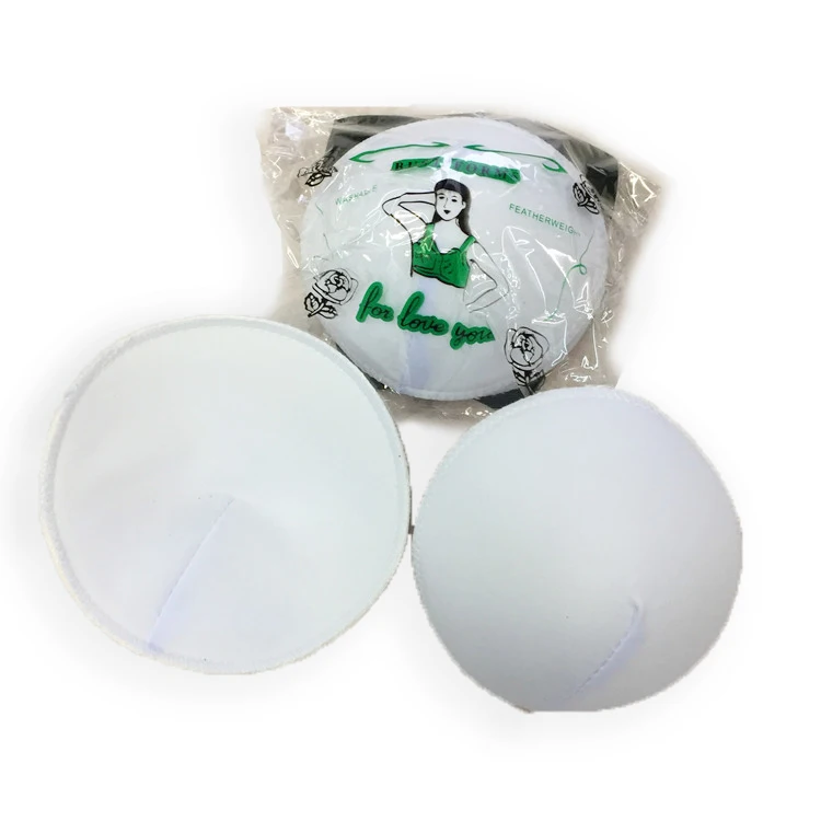 Women Athletic Absorb Foam Bra Cup Wholesale Sponge Sexy High Quality Soft Bra Pads