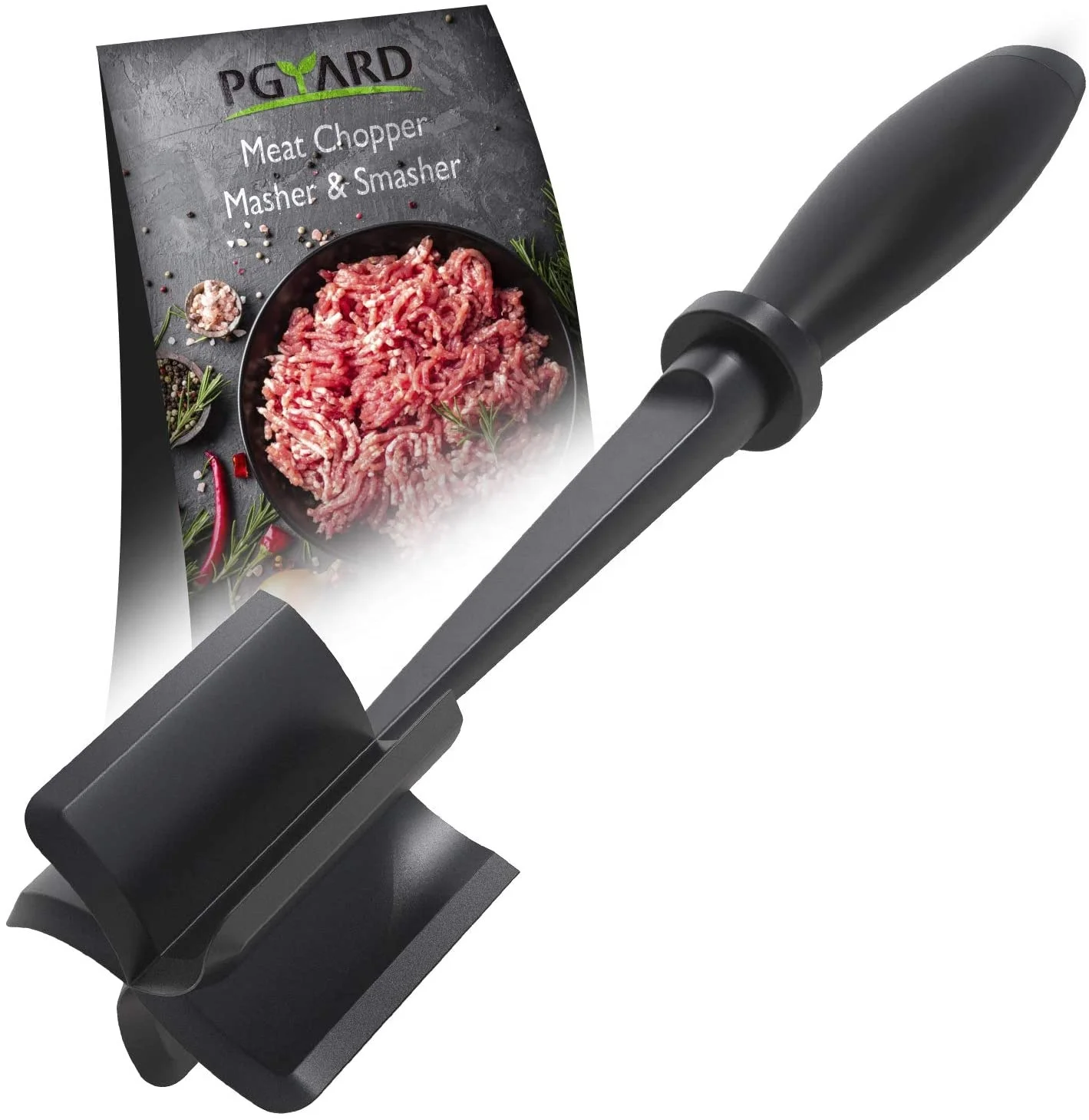 
Amazon New Ground Meat Chopper Nonstick Heat Resistant Manual Potato Hamburger Masher Kitchen Gadgets 