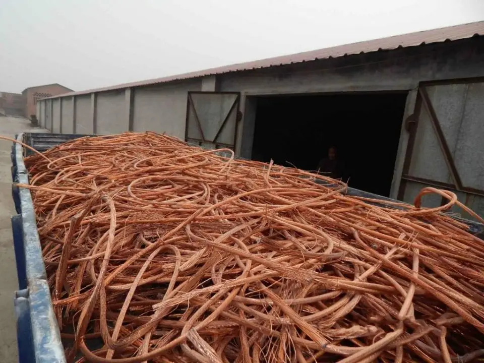Mill berry copper wire scraps 99.94%min Red pure copper scrap wire large stock