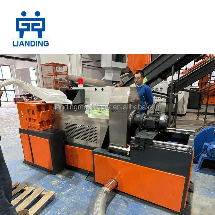 PP Raffia Bags Woven bag PE Film Plastic Melting Extruder Machine Granulating Line