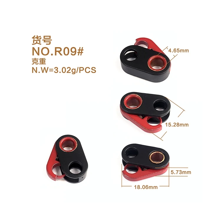 Best selling fashion Design Plastic Hoodie Drawstring Spring Rubber Buffer Stopper Spring Cord End Stopper