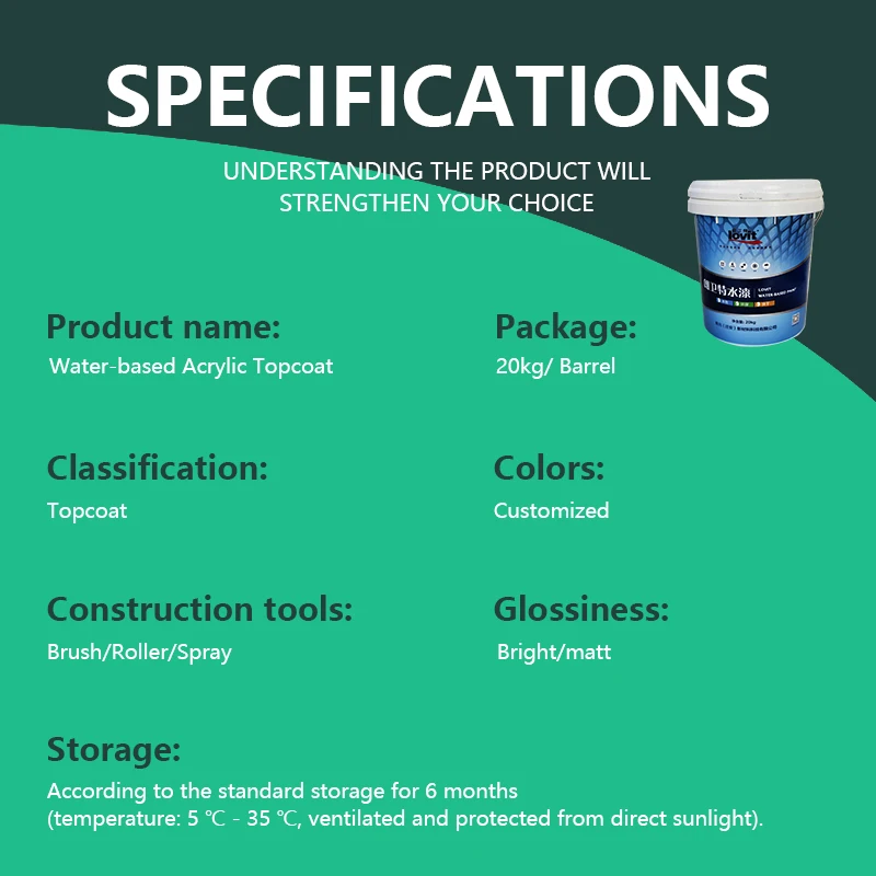 Heat Thermal Insulation Antislip Waterproof Acrylic Glow Paint For Basketball Court