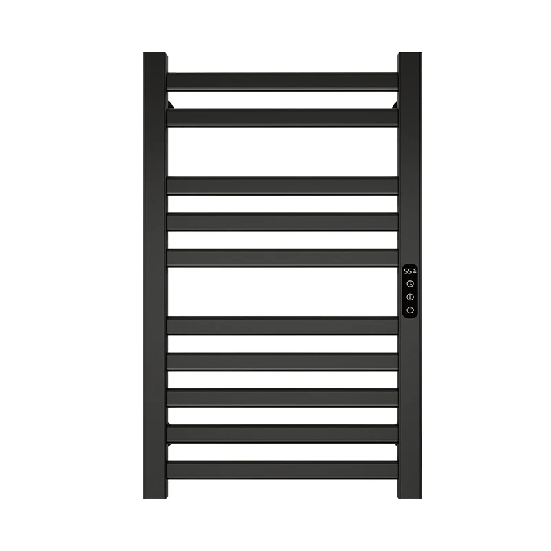 Bath Dryer Heated Towel Rail Bathroom Accessories Electric Smart Towel Warmer Rack With Timer Wall Mounted