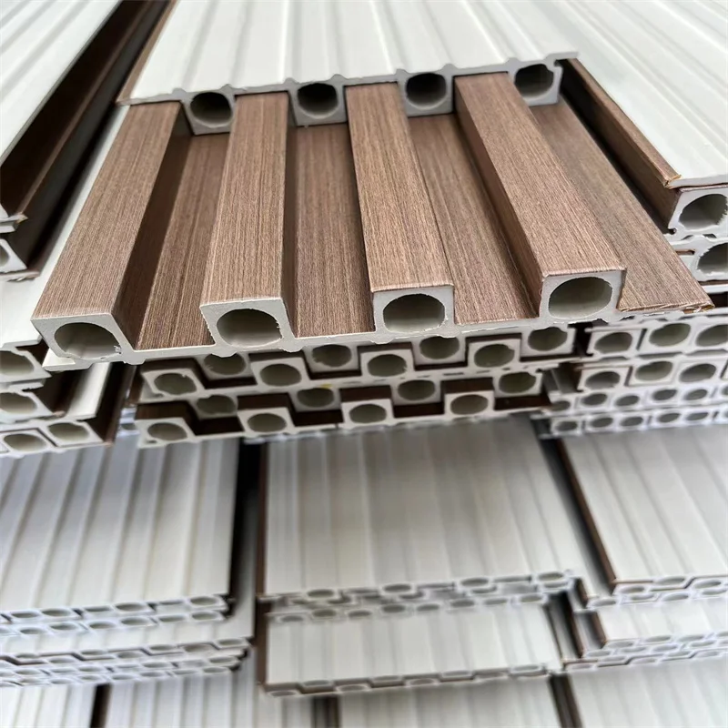 Best seller Waterproof Factory Cladding wall decorative marble pvc uv wpc wall Fluted Panels Interior Wall Panel Wpc Boards