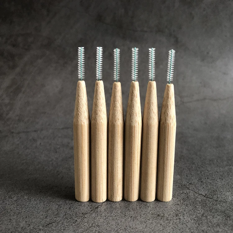 Wholesale Portable Reusable Toothbrush Toothpick Dental Interdental Brush For Teeth Cleaning
