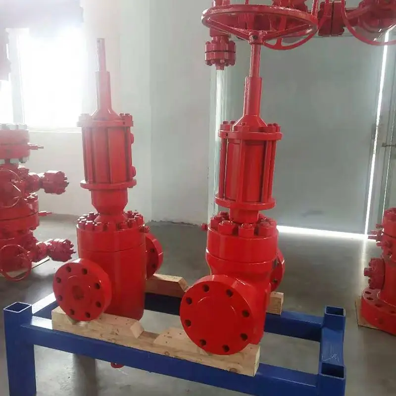 API 6A unitized wellhead and x-mas tree & equipment for oil production