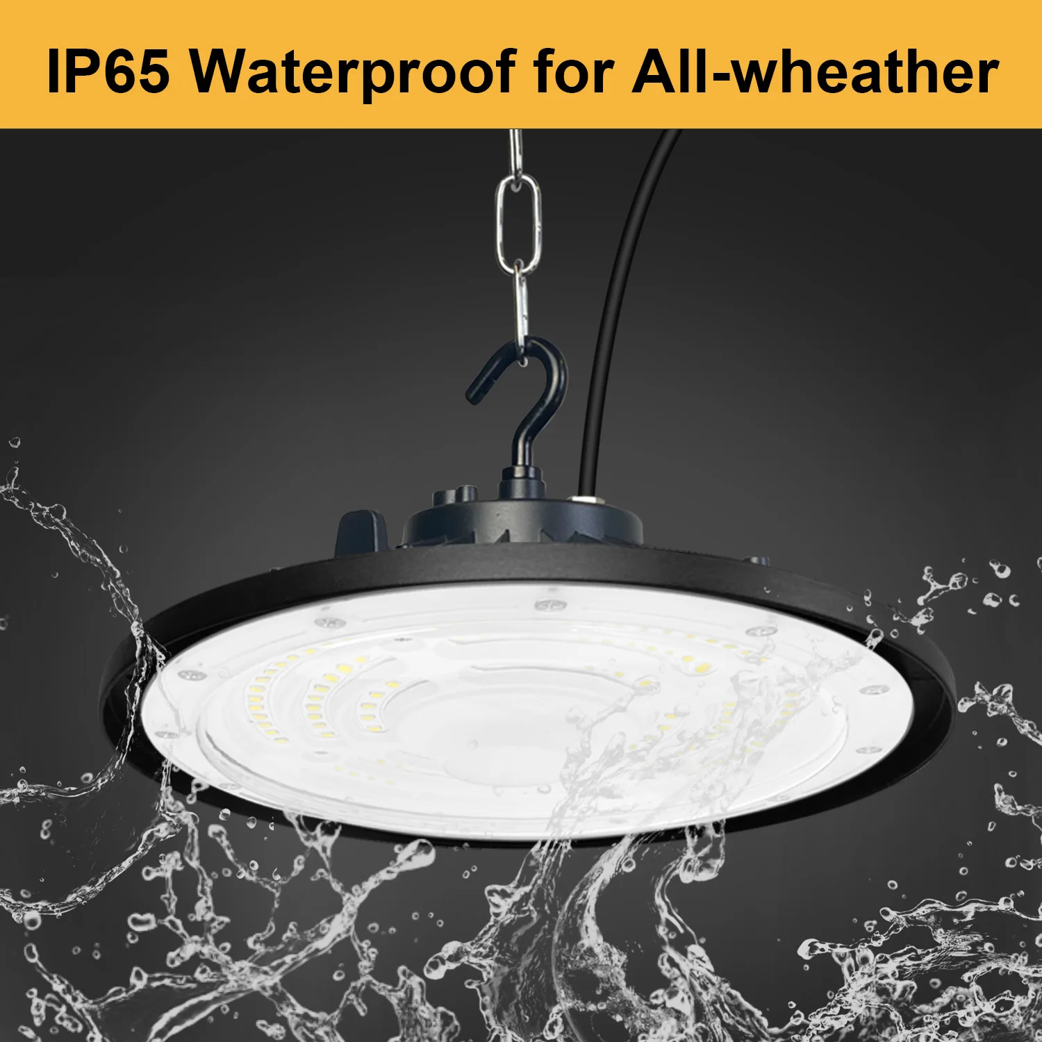Branded Smart100 Watt Lamp 200w Leding Industrial Lights Ufo Grow Fixture Nom For Sports Stadiums Warehouse Led High Bay Light