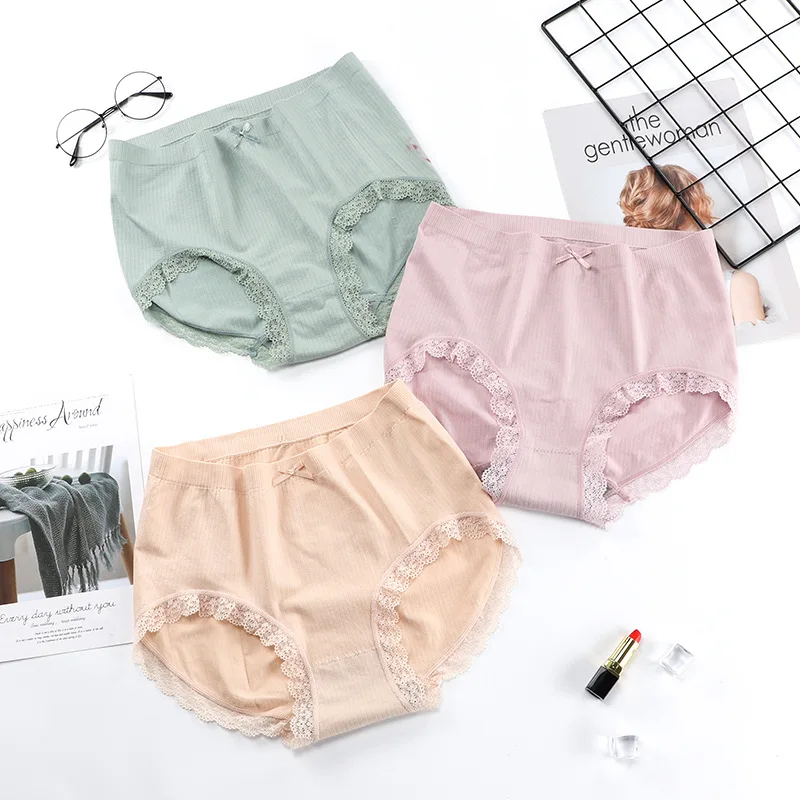 Дропшиппинг женские трусики средней посадки сексуальное нижнее белье без следов дышащие трусики для матери большого размера