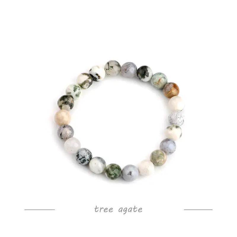 Wholesale Amethyst Luxury Bead Elastic Adjustable Natural Stone Gemstone Bracelet Women