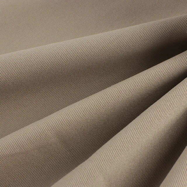 Wholesale Super Soft Encrypted 21*16 Shaka Carbon Milled Stretch Cotton Fabric For Casual Pants and Windbreaker Jacket