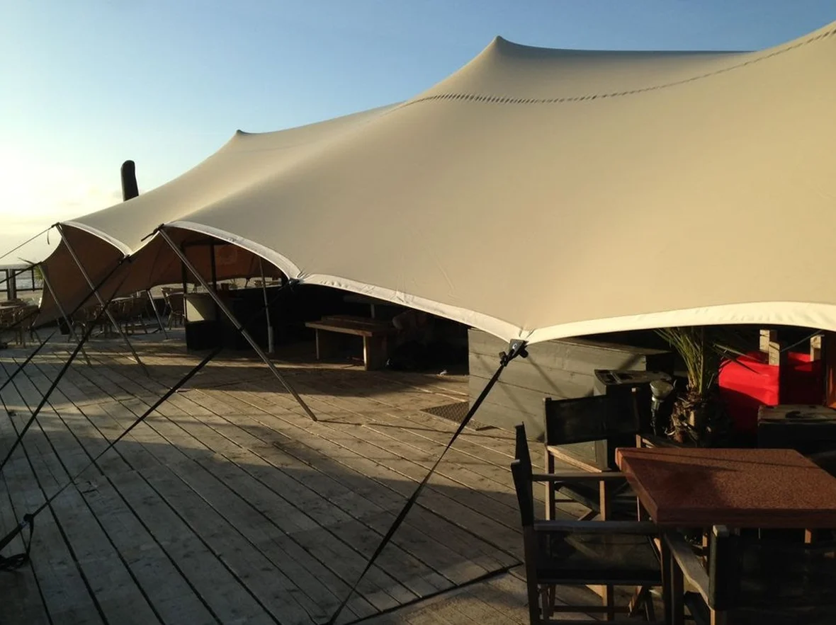 New style portable popular big bedouin luxury outdoor waterproof stretch event tent