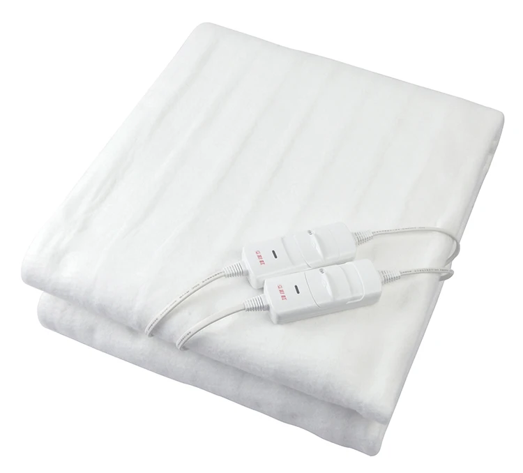 Super King double size bed electric underblanket Two  controller with 3 Heat Settings- Over heating protection and fast heating