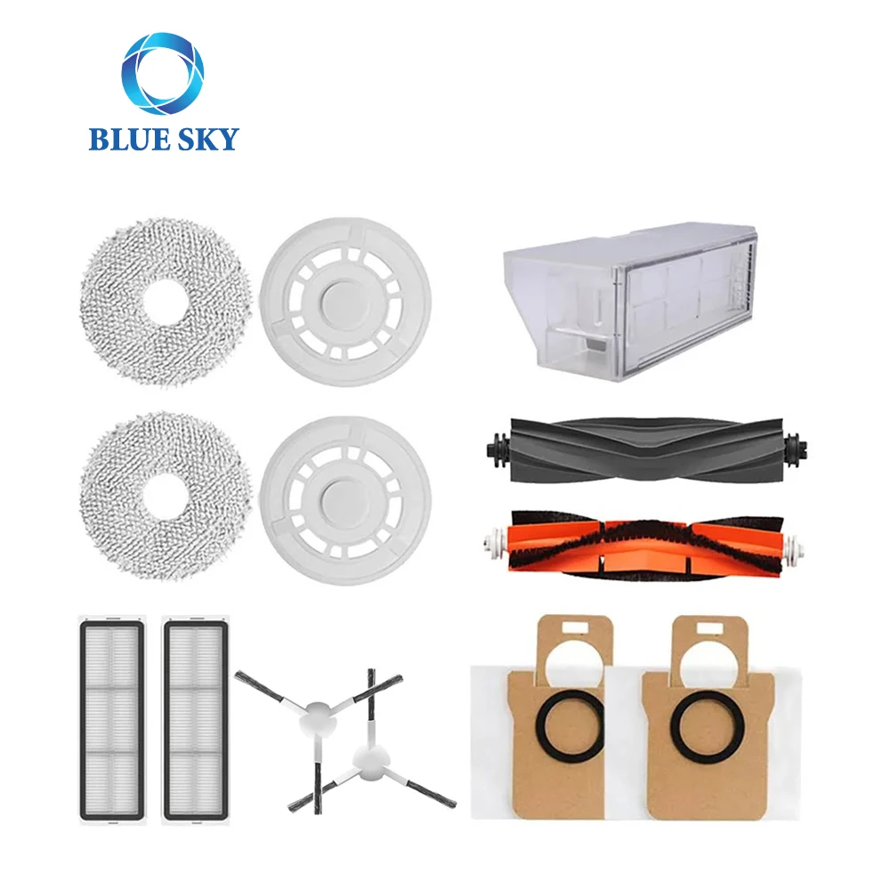 H12 Filter Main Brush Side Brush Dust Bag Mop Cloth for Dreame L10s Ultra S10 Pro Xiaomi Mijia Omni Robot X10+ Vacuum Cleaner