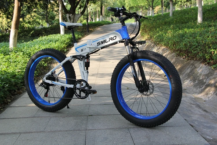 Складной электрический велосипед, 26 дюймов, широкие шины, складной электрический велосипед 48 В 350 Вт, высокоскоростной Электрический складной велосипед