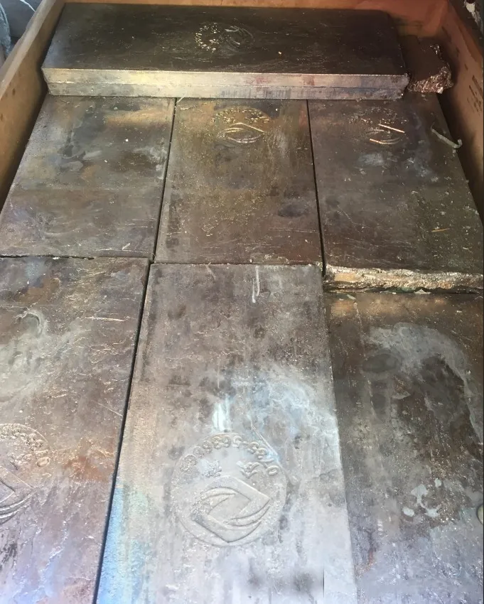 Pure bismuth ingot 99.99%, bismuth metal ingots factory supply