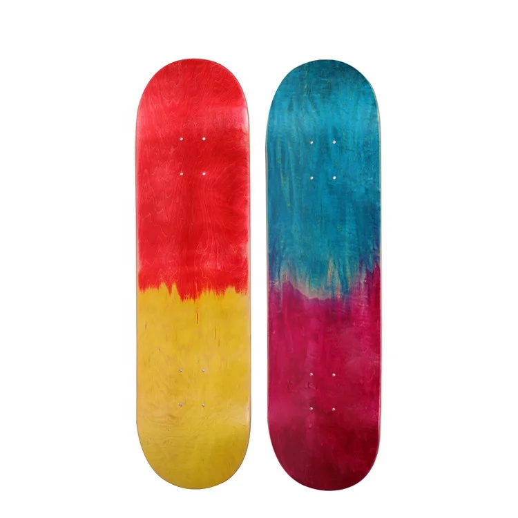 Professional Custom skateboard 7 layers old school uncut Deep concave canadian maple wood skate board blank skateboard deck