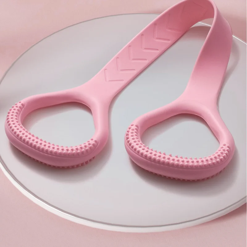 Yoga  Fitness pulling TPE power colourful soft elastic band