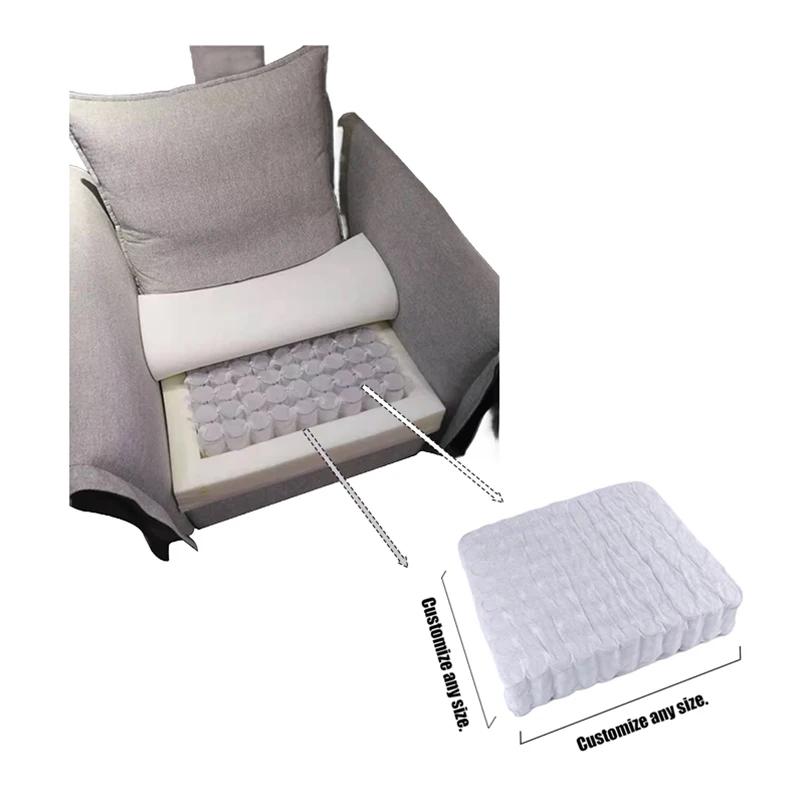 Jian Li Oem Wholesale Top Selling Sitting Room Coils Springs Custom Sizes Pocket Spring for Sofa