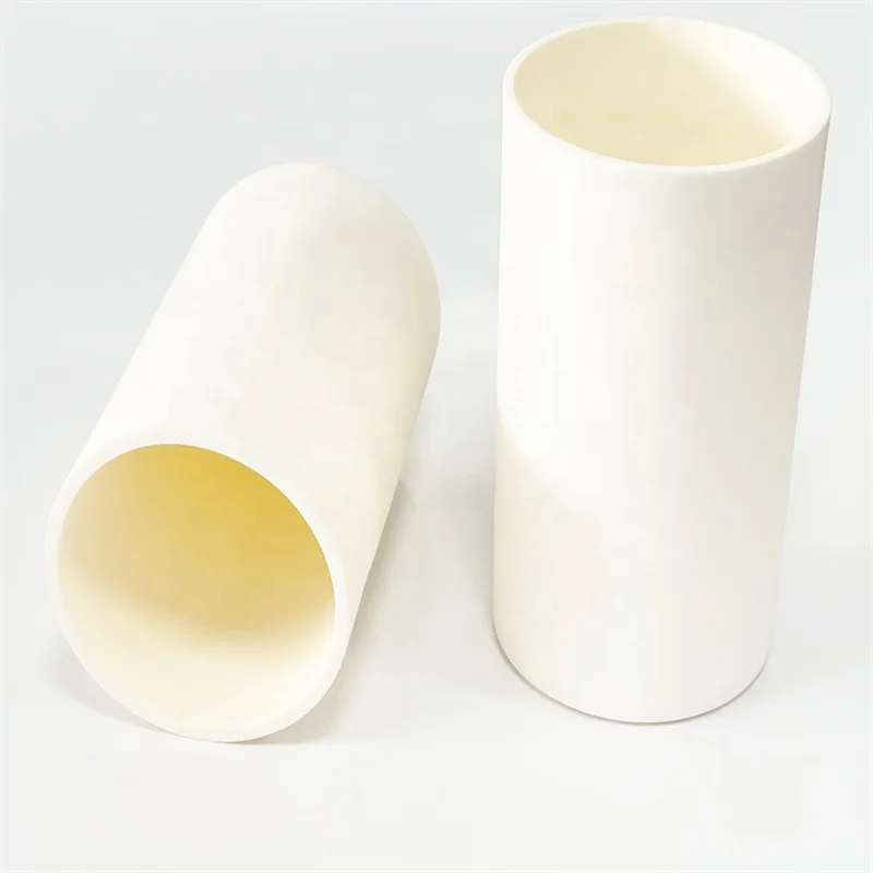 OD120*Length200mm High Temperature Resistant 99.9% Al2O3 Alumina Ceramic Crucible