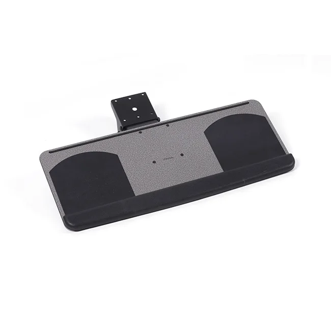 Cheap Price Metal Material Office Working Adjustable Height 120MM Ergonomic Keyboard Tray