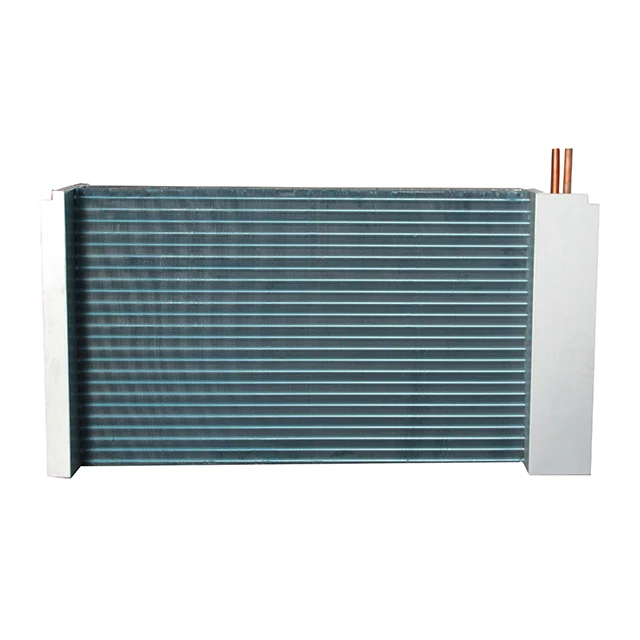 Condenser and evaporator for condensing unit cooler compressor