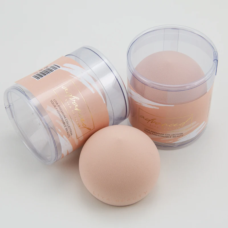 Private label wholesale marshmallow blender sponge custom latex free beauty makeup sponge With packaging logo