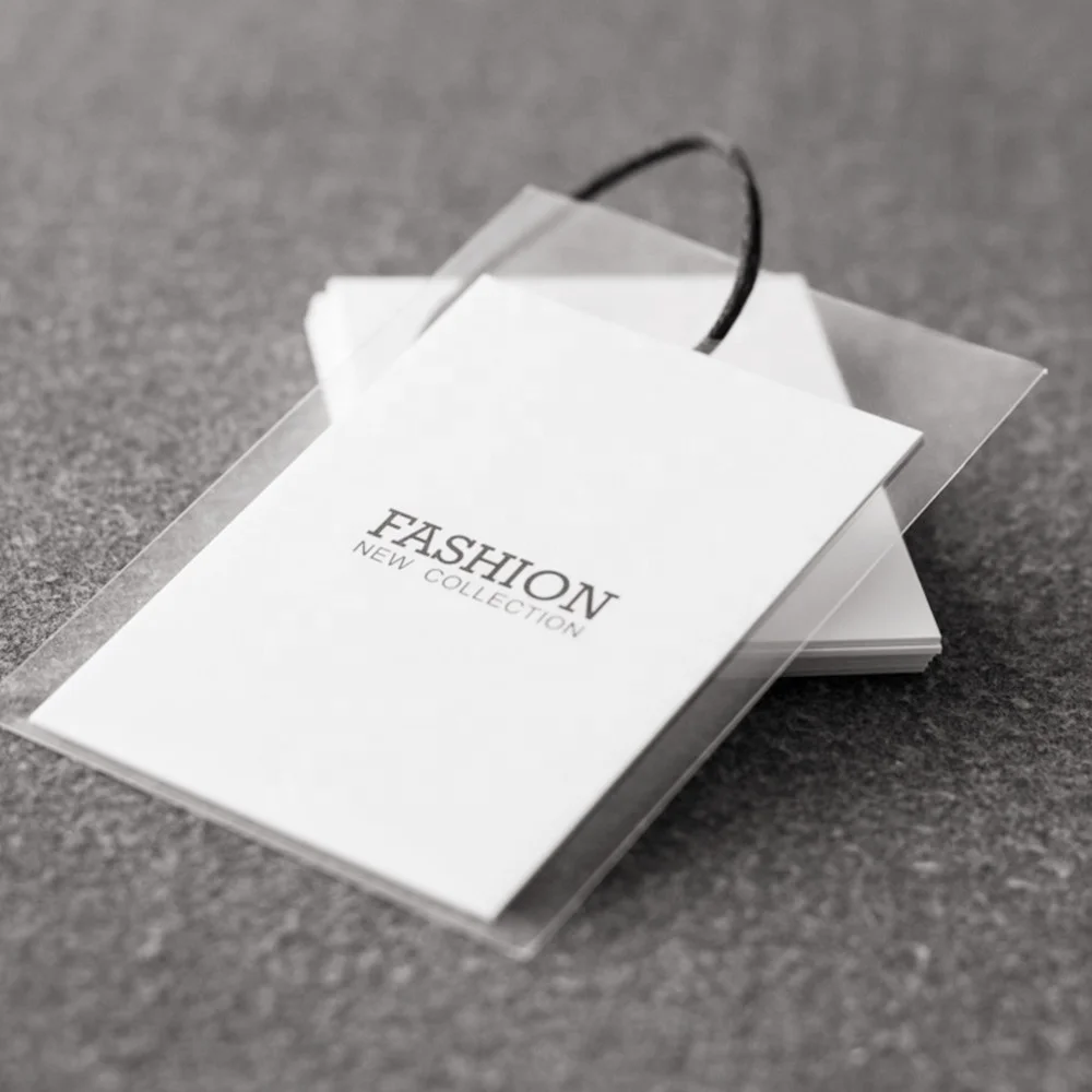 Custom Clothing Brand Hang Tag Labels Leather Luggage Tag for Garments-Personalized Clothing Label