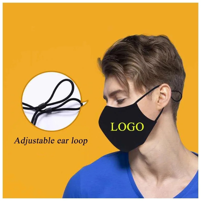 Custom Maskes Logo Custom Personalized Facemask Color Washable Reusable Fashion Face Maskes