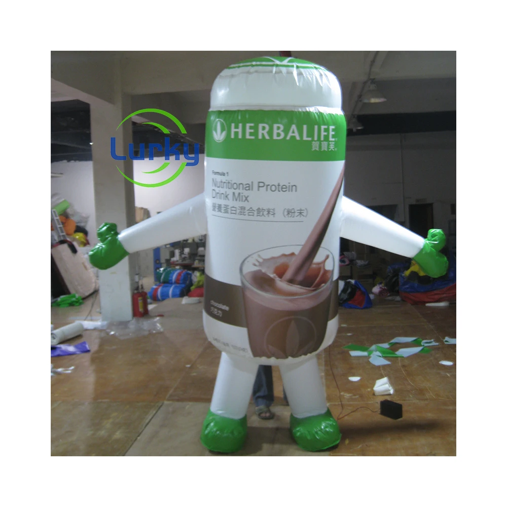 For Event Customized Inflatable Cost Restaurant Air Dancer Dummy Arch Cartoon Model Advertising Inflatables