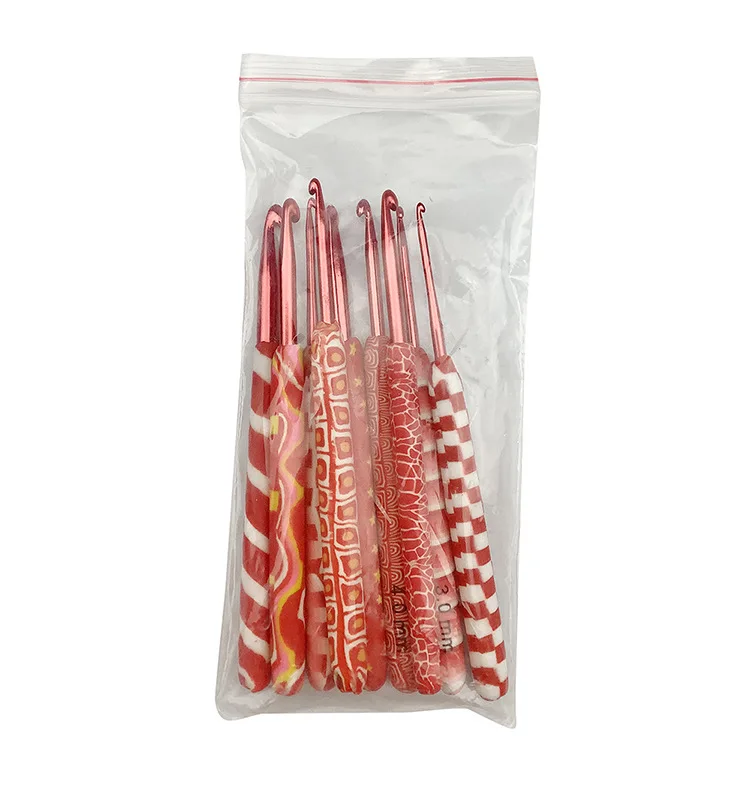 Crochet Hook Set Ergonomic Soft Grip Crochet Handles Yarn Knitting Needles for Arthritic Hand Knitting Needles Crochet Hook