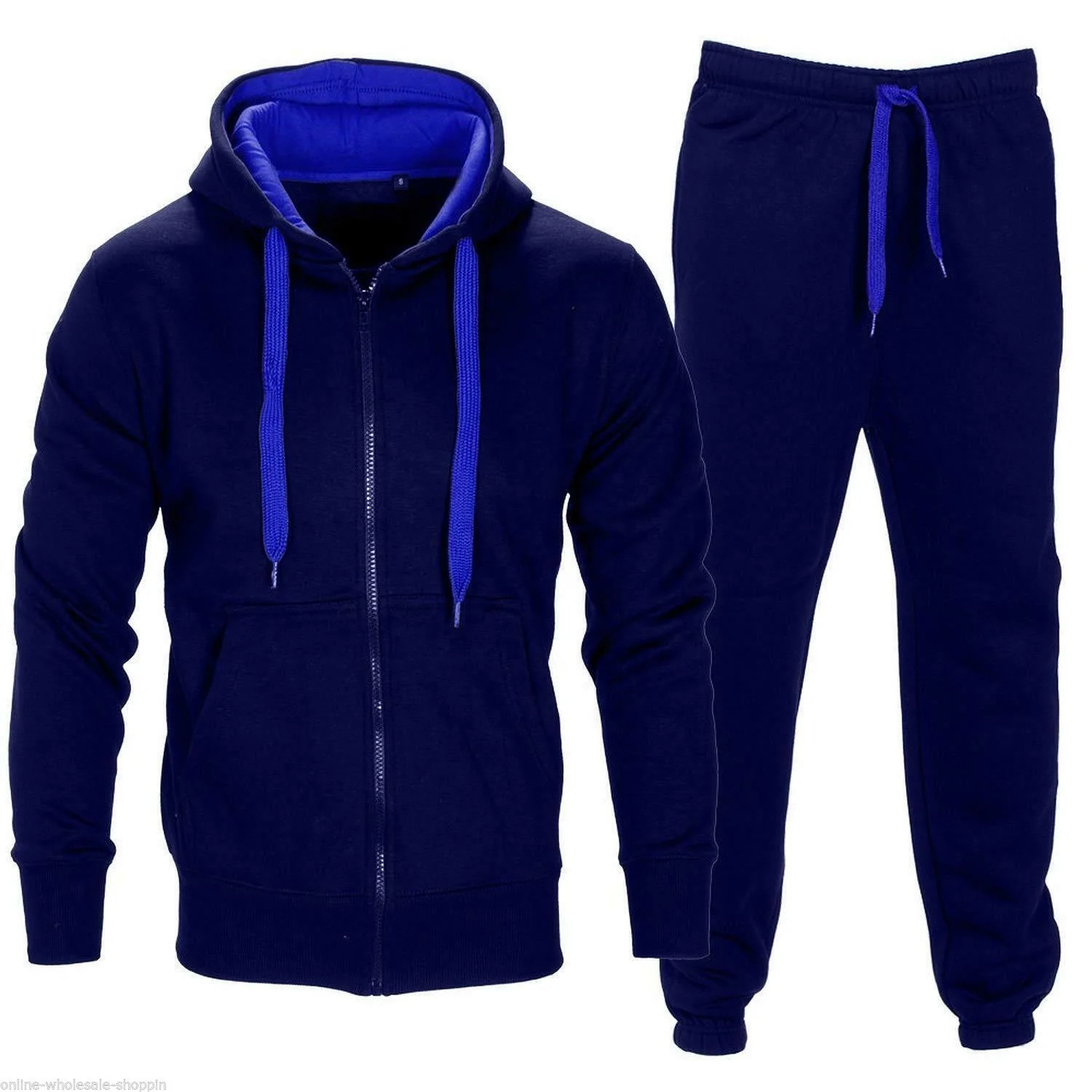 2021 New Business Wholesale Oem High Quality Jogger Pants Bottoms Zip Hoodies Sportswear Tech Fleece Slim Fit Tracksuit