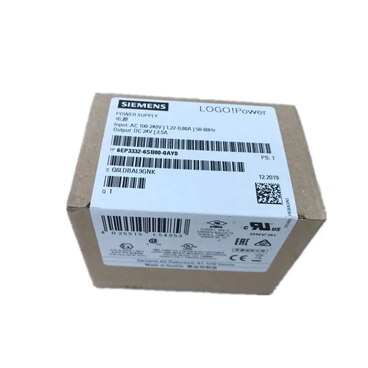 100% new original 6EP3332-6SB00-0AY0 logo power siemens power supply 24v