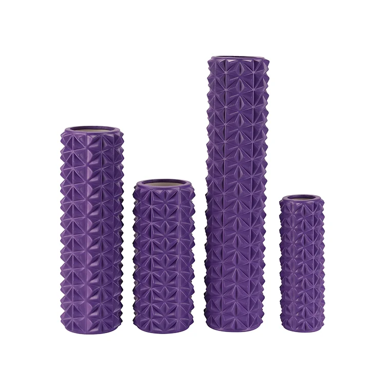 2021 Высокоплотный массажный валик для покраски под заказ, Oem индивидуальный логотип, набор валиков для мышечной йоги из пены