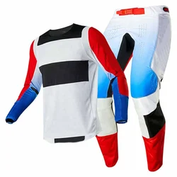 OEM Custom Motorcycle Set BMX Gear Dirt Bike Pants Motorcycle Racing Uniforms Blank Motocross Jersey and Pants