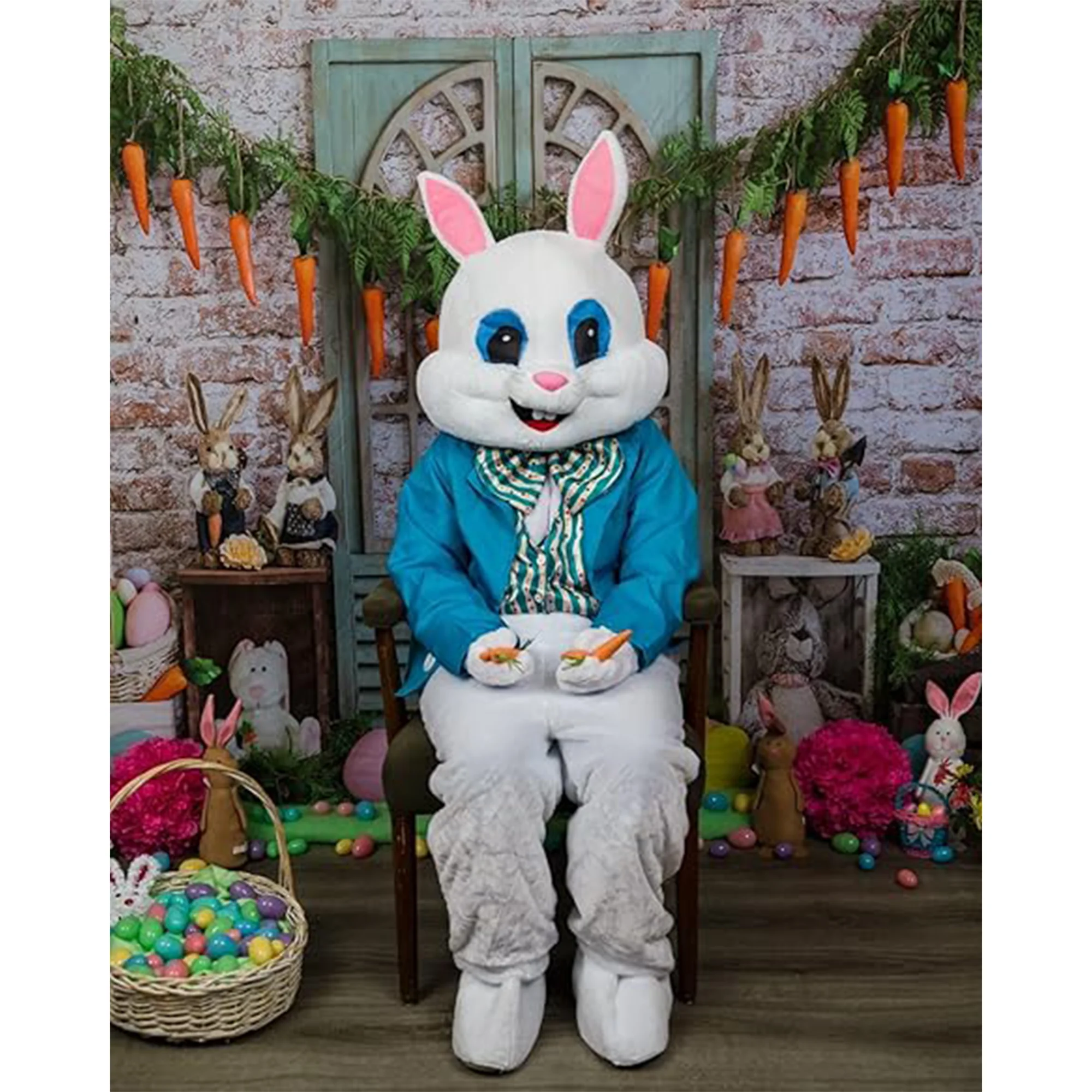 2024 hot party clothing Rabbit costume custom doll costume inflatable costume